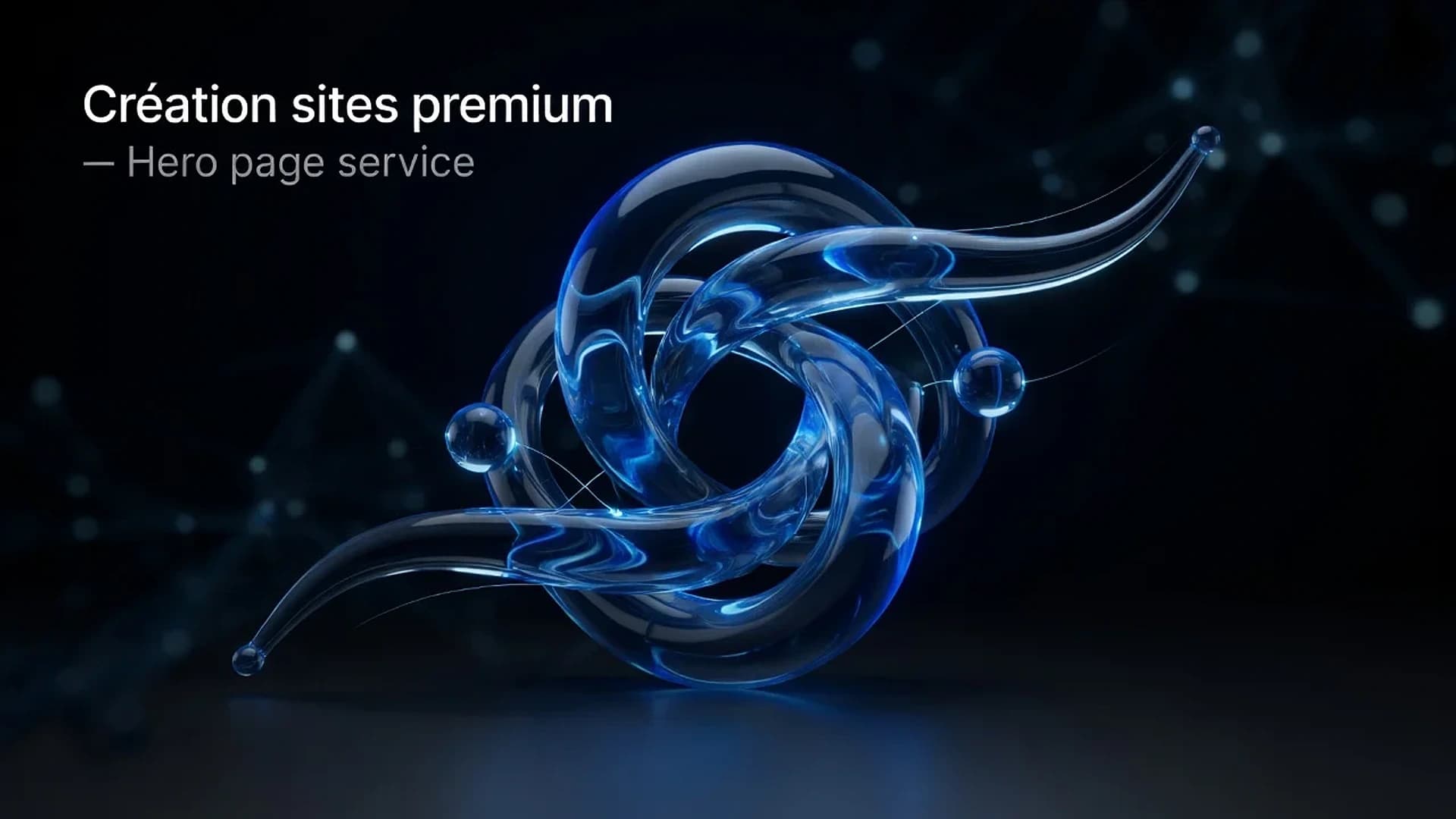 Création de sites premium Next.js, système web propriétaire qui convertit