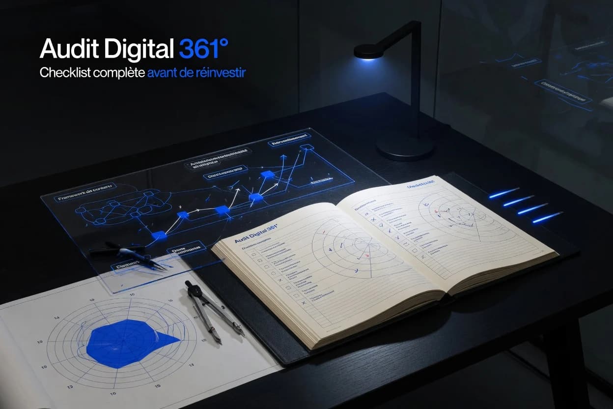 Audit digital 361° : la checklist complète avant de réinvestir