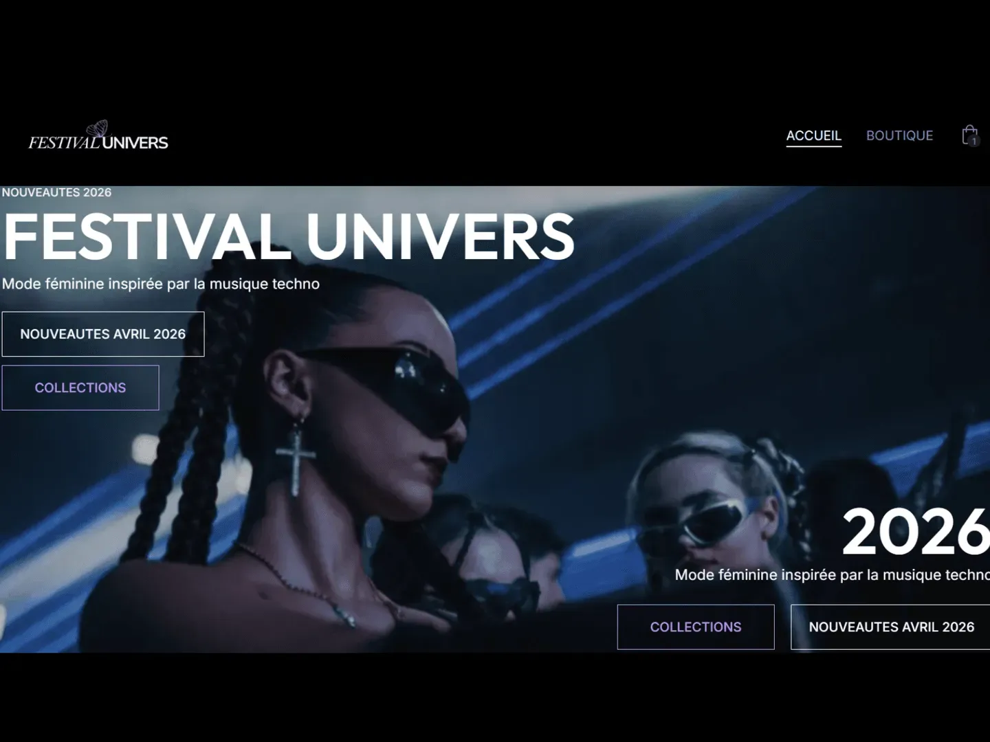 Aperçu du projet Festival Univers