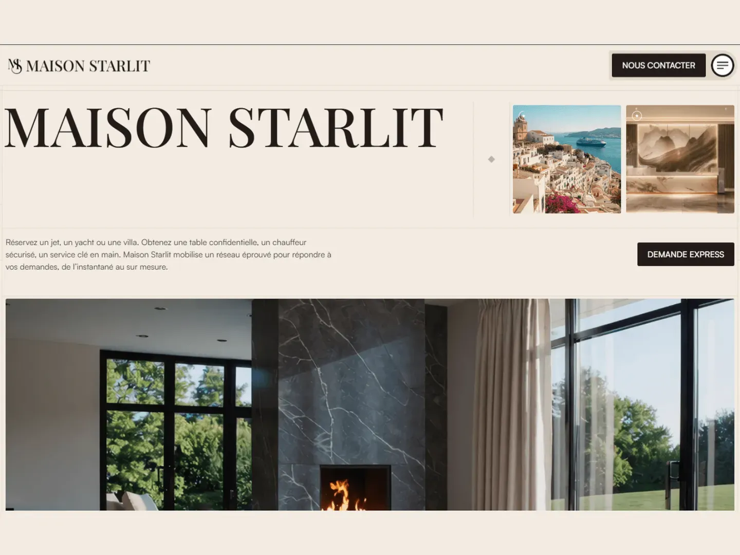 Aperçu du projet Maison Starlit