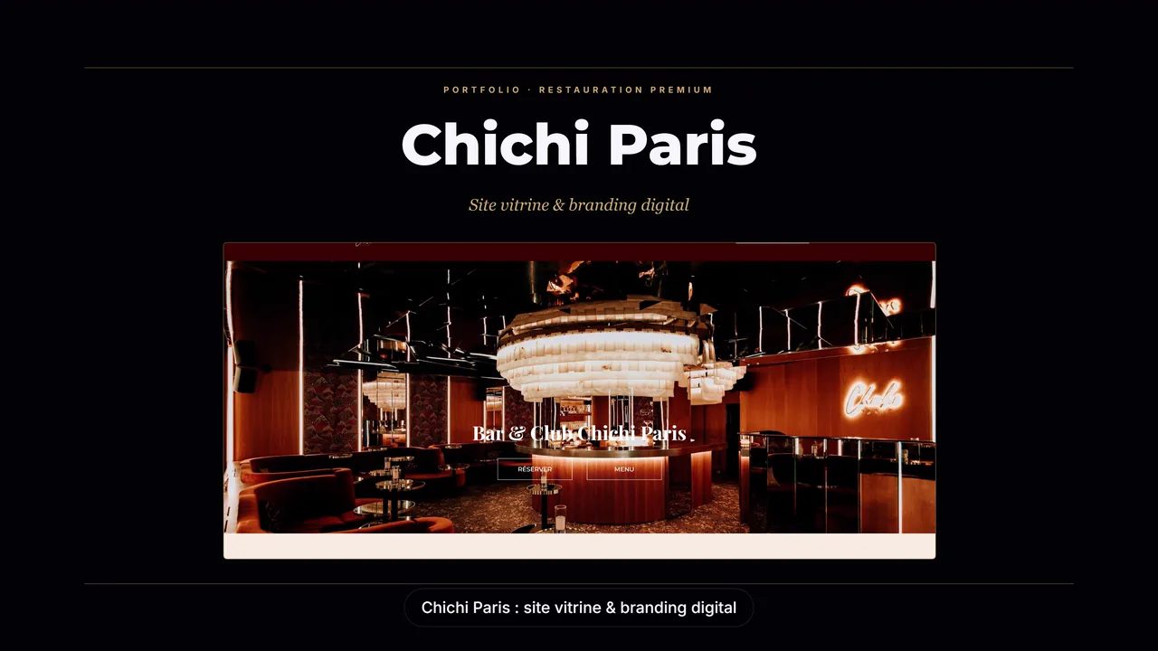 Motion design Chichi Paris