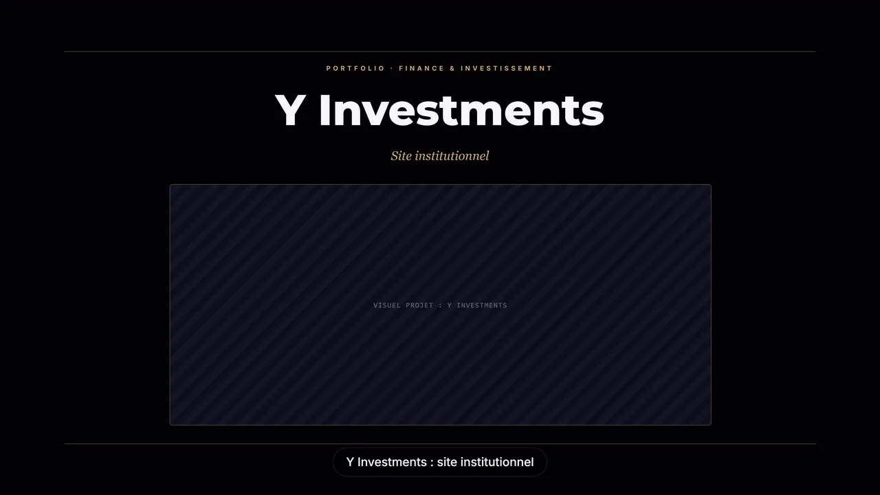 Motion design Y Investments