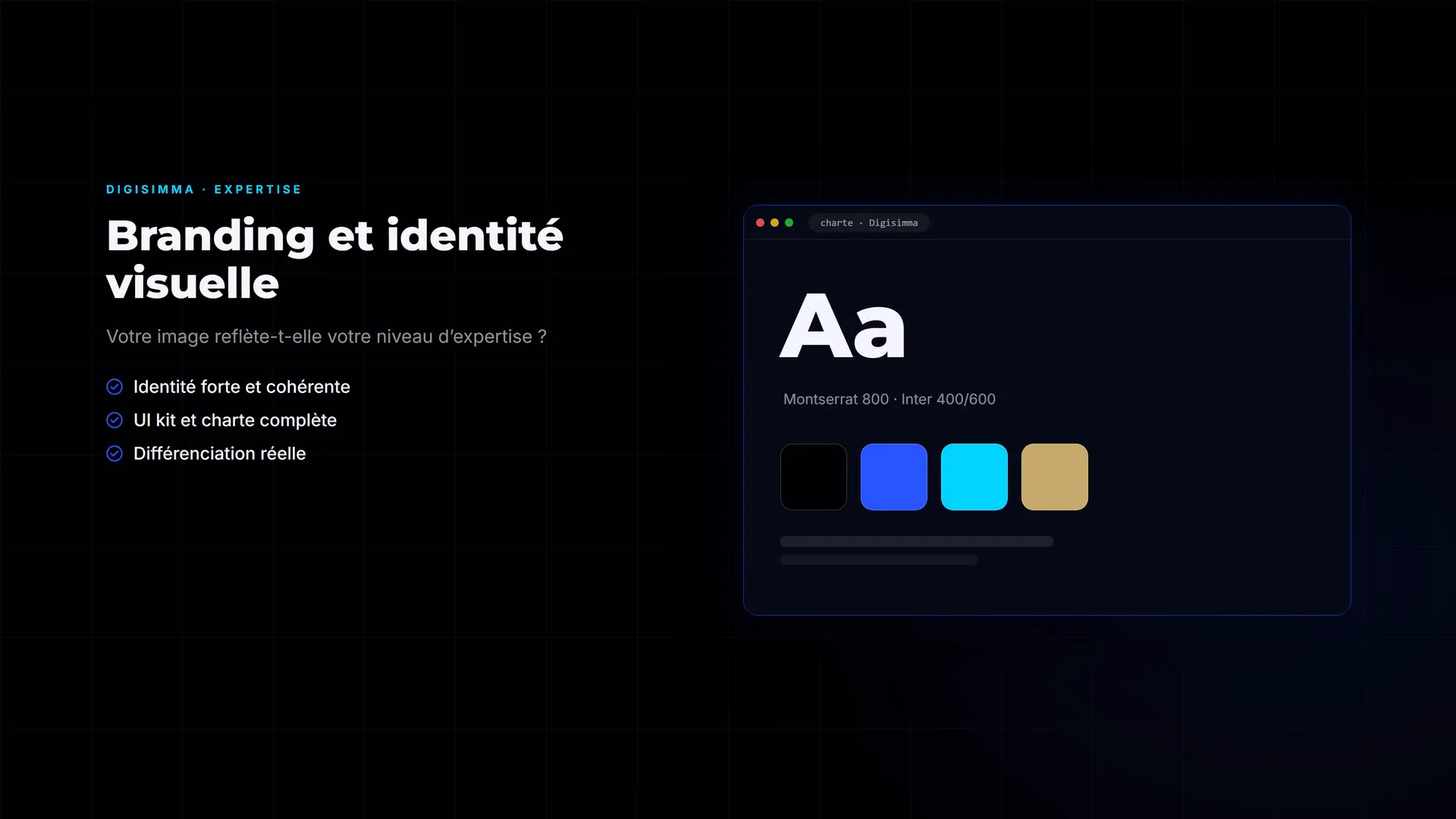 Branding et identité visuelle, motion design